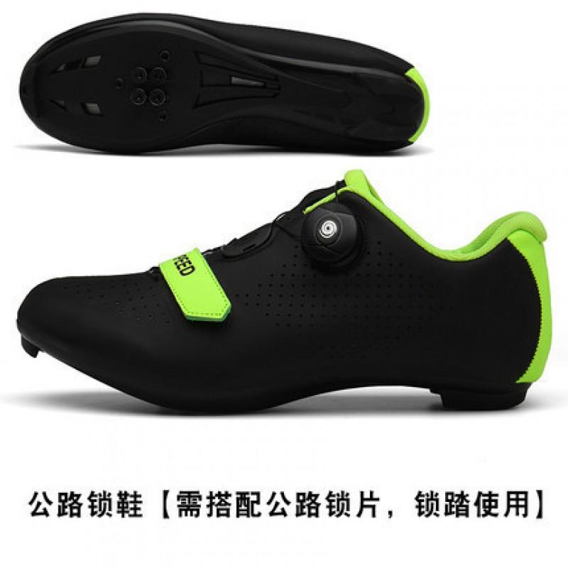 Unisex Road Cycling Shoes With Cleat Compatibility MTB Gravel Bikes Breathable Locking Pedal