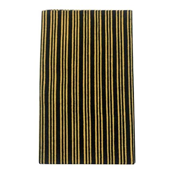 Miyamoto Towel - Japanese Tenugui Hand Towel (33x90cm) - Traditional "Sanbon-jima" Pattern, 100% Cotton, Soft & Absorbent, Perfect for Decor or Gifts