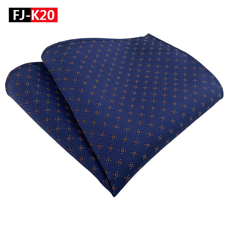 Blumen-Paisley-Polyester-Einstecktuch für Herrenanzug - Elegantes Design 2025
