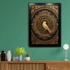 Golden Mandala Wall Art with Frame | Mandala Design Wall Décor Poster