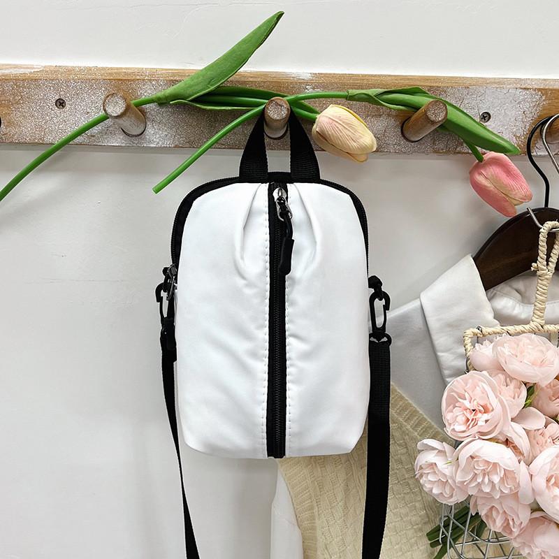 Stylish Japanese Fashion Street Crossbody Bag Small Square Design In Versatile Colors