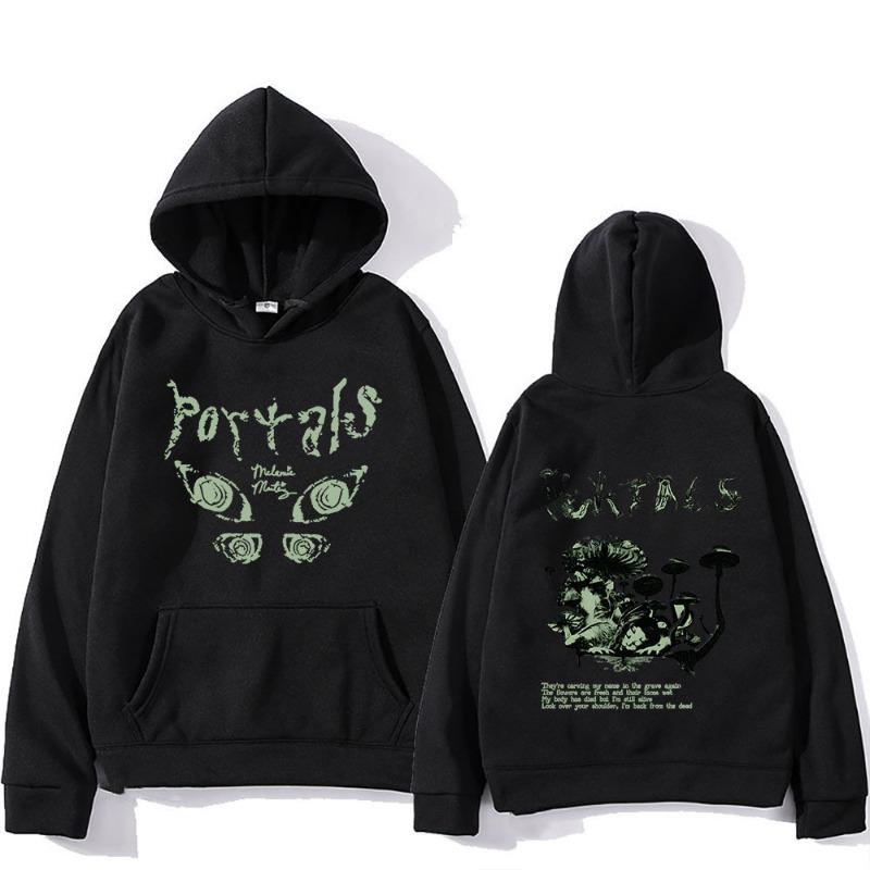Melanie Martinez Portals Tour Printed Hoodies Men Woman Men Hoodies Fashion Letter Printed Graphic Sweatshirts Casual Harajuku