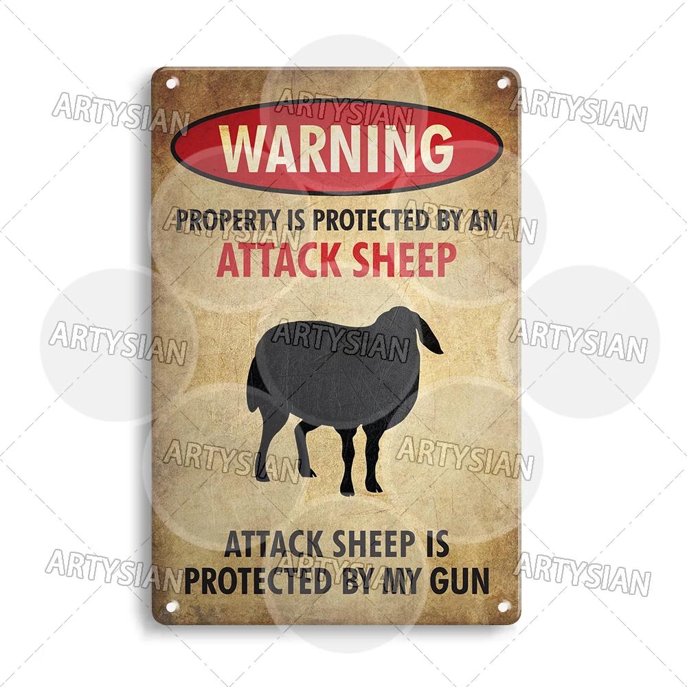 Funny Farmhouse Animal Sign Farm Animal Humor Plaque Cow Donkey Duck Horse Pig Rooster Bull Cat Chicken Goat Goose Llama Sheep