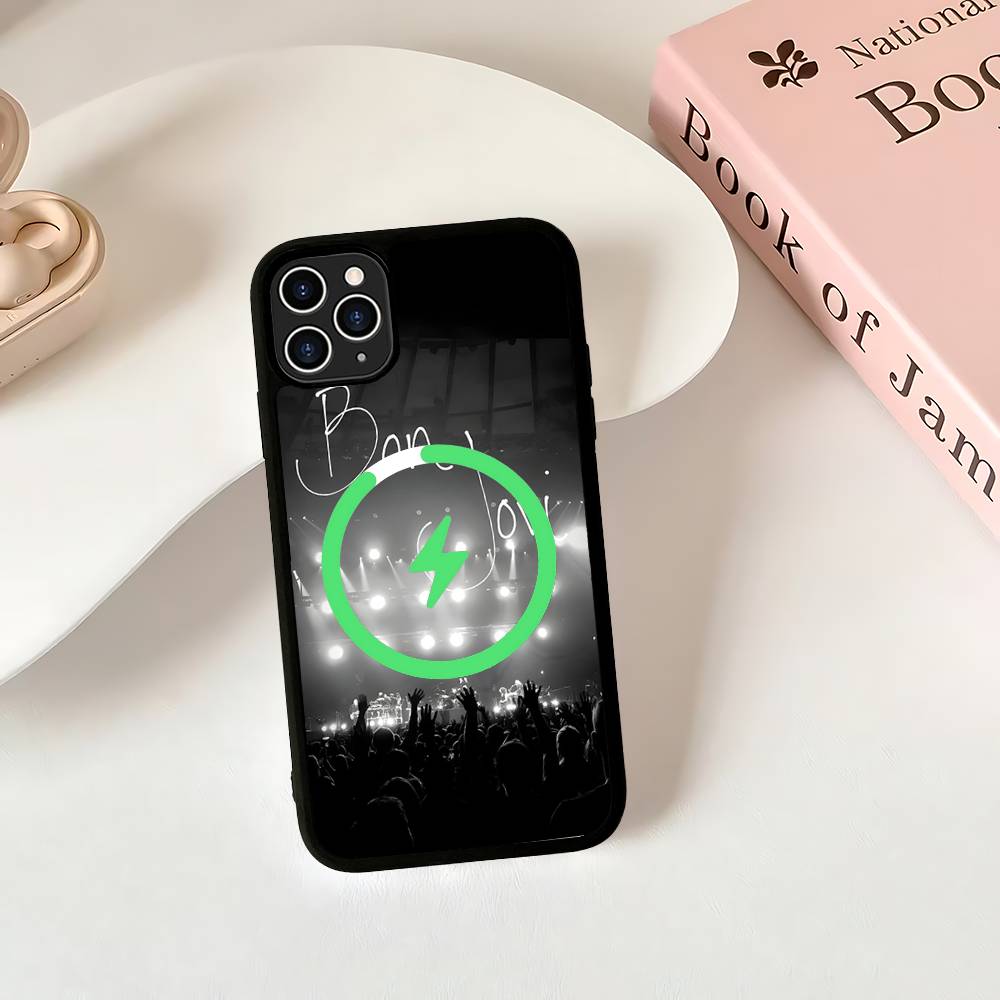 B-BonS J-Jovi For Magsafe Magnetic Phone Case For IPhone 17 16 15 14 13 12 11 Plus Pro Max PC+TPU Cover