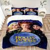 Hocus Pocus Magic Night Print 3Pcs Bedding Setduvet Cover With 2 Bedropillowcase Home Birthday Gift