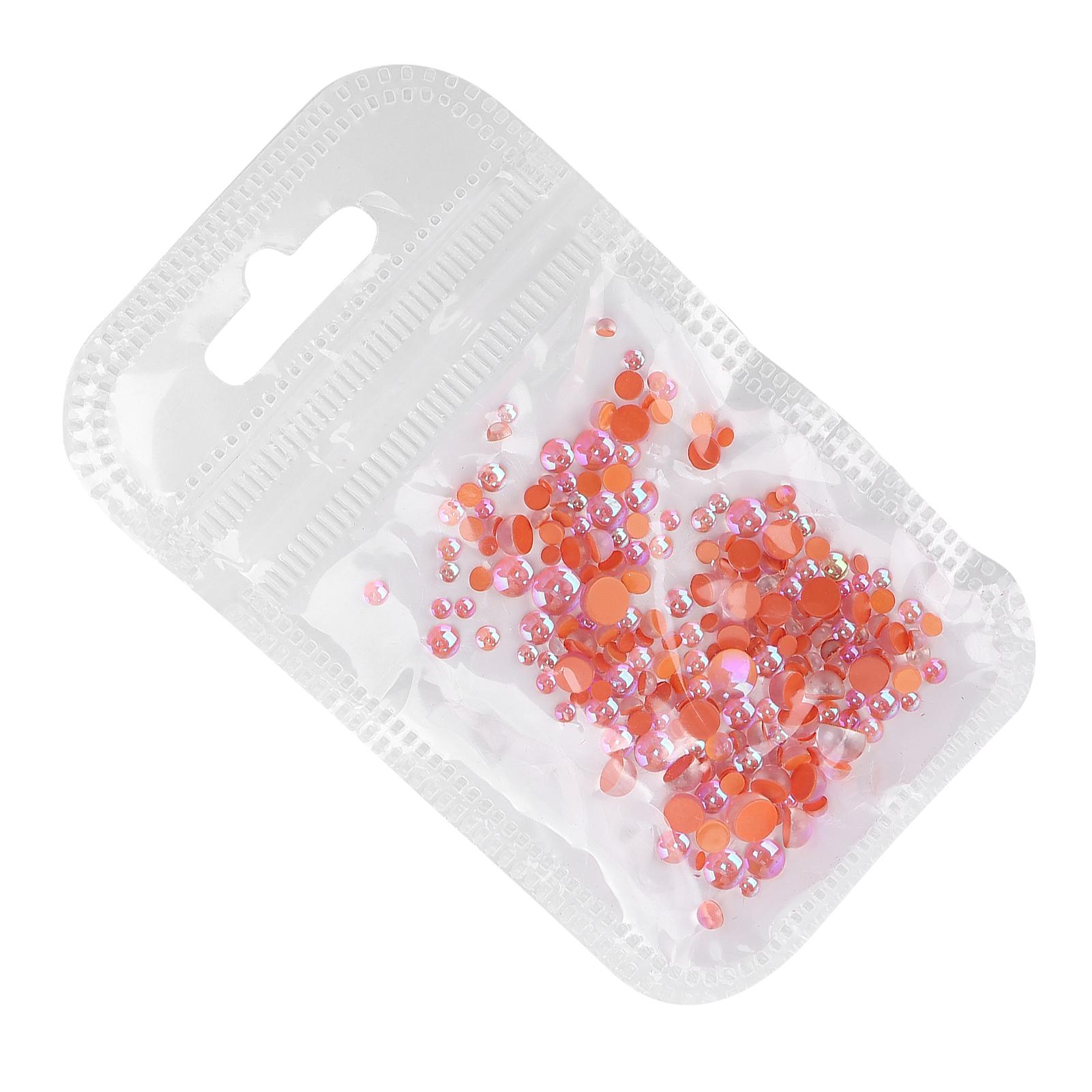 

300 шт. Украшения для изготовления ногтей, смешанный размер, сделай сам, плоская задняя сторона, половина гончей, смешанный размер, бусина02