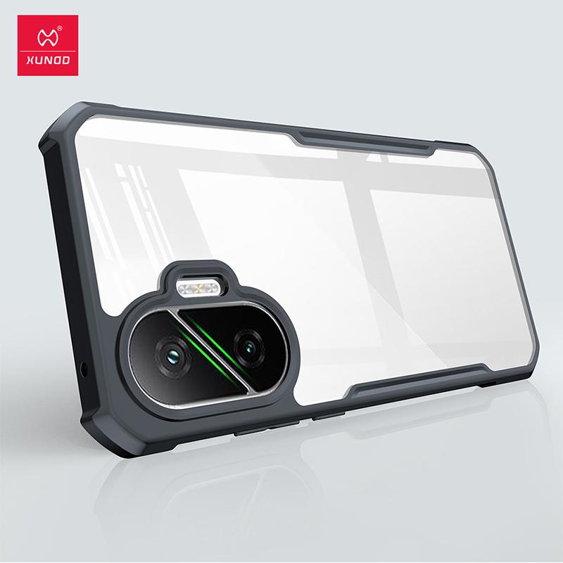 XUNDD Pro Xiaomi Poco F7 Pouzdro Nárazuvzdorný Nárazník Ochranná Pouzdra Proti Žloutnutí Průhledný Zadní Kryt Luxusní Pouzdro