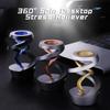 Anti-Stress Metal Gyroscope Spinner - Floating Visual Toy For Adults, Kids & Gift Giving Fidget Toy