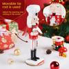 38CM Christmas Nutcracker Chef Pastry Chef Puppet Handcrafted Decoration Christmas New Year Holiday Party Decoration Gift