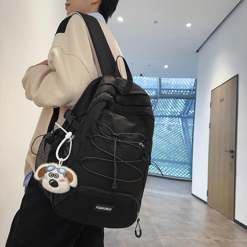 Мужской рюкзак большой вместимости Женский легкий школьный рюкзак Студенческий рюкзак — фото 5