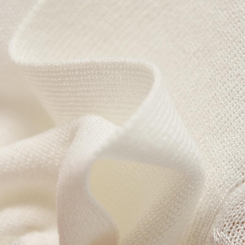 Women's Summer Sun Protection Ice Silk Cardigan - Lightweight, White, Short Sleeve Cover-Up