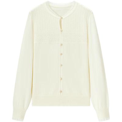 Women's Elegant Long-Sleeve Knitted Shirt