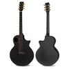 Enya X4 Pro Gitar med Karbonfiber AcousticPlus Hardkoffert og Lærreim 41" Akustisk/Elektrisk Pickup,