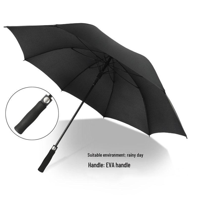 Men's Large Heavy-Duty Long Handle Golf Umbrella with Logo