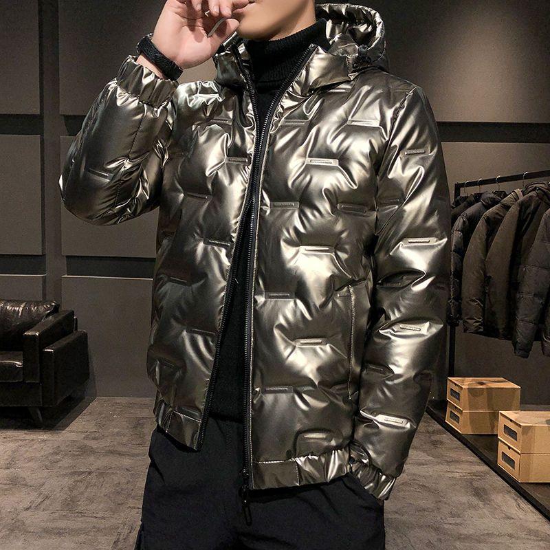Down Jacket Winter Short Coat Trend Handsome Business Tuhao Men's Clothing
