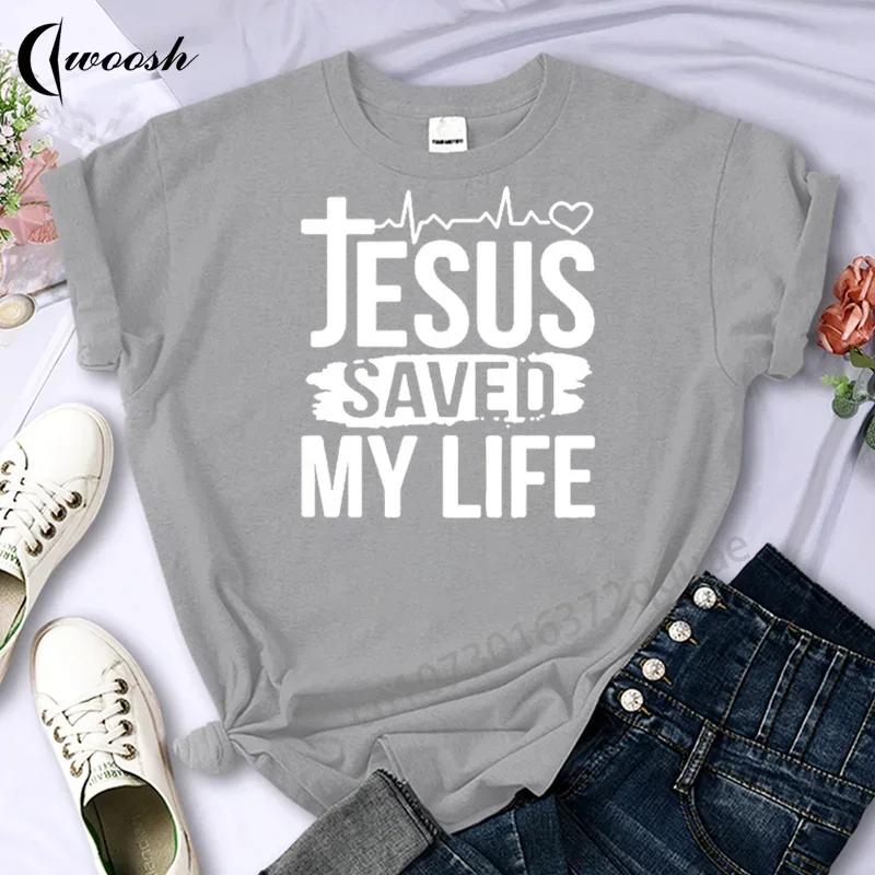 Faith Tshirt Jesus Tees Tops Christian Shirt Women Fashion Tshirt  Oversized T Shirt O-Neck Short Sleeves Clothing