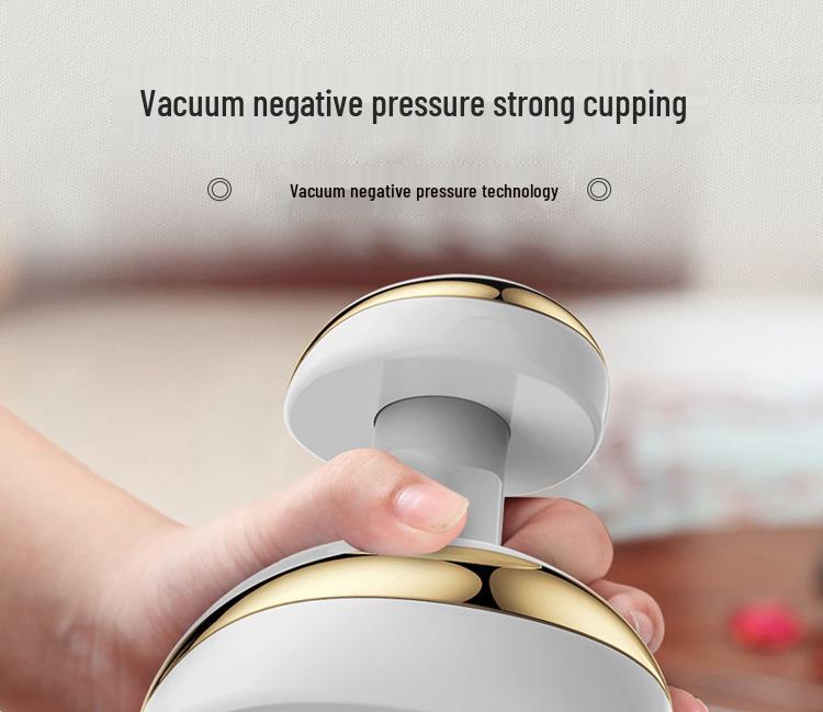 Electric Gua Sha Massager and Meridian Brush with Cupping and Heated Therapy