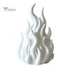 Unique Gift for Home 3D Printed Flame Candle Holder Shade, Gothic Ambient Decor Figurine, Hollow Artistic Desk Light Cover Tealight Dining Room Study