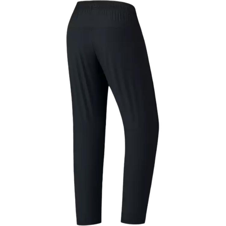 Anta Running Series Solid Color Mid Waist Elastic Versatile Straight Leg Sports Pants Men bottoms 152535501-1