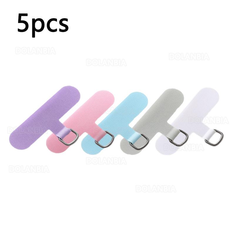 

3/5/10PCS Phone Hanging Cord Universal Mobile Phone Lanyard Strap Gasket Cellphone Anti-lost Detachable Patch Sling Tether Pad