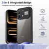 KEYSION Transparent Phone Case for Infinix Note 60 Pro 5G Soft Silicone+PC Clear Shockproof Phone Cover for Infinix Note 60 5G