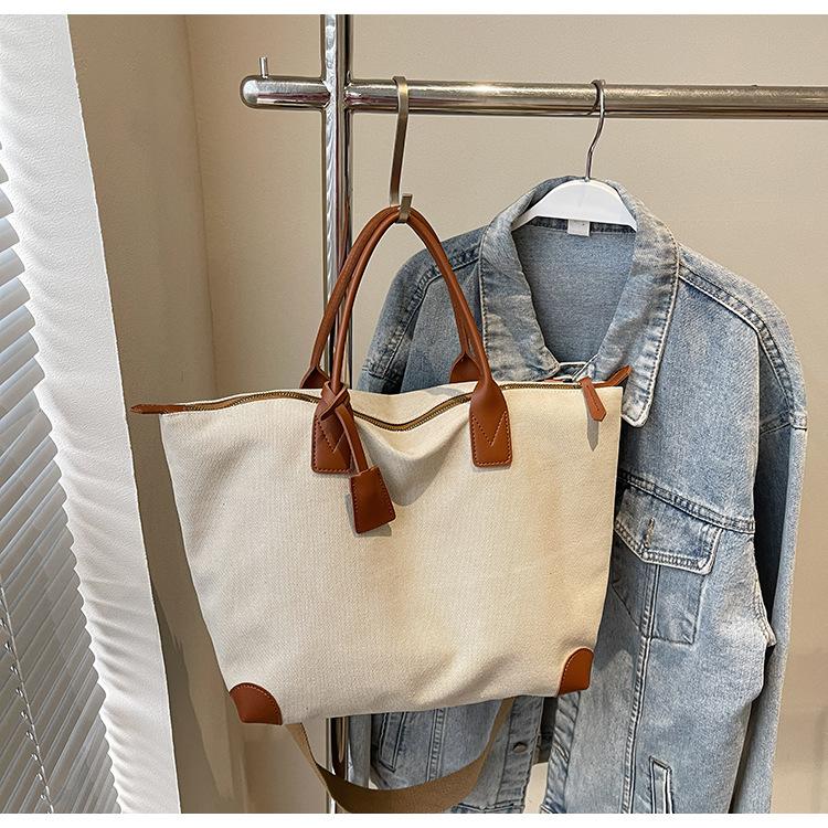 2025 Spring New Fashionable Large-capacity Tote Bag Women's Casual Handbag Trendy Versatile Lightweight Messenger Bag
