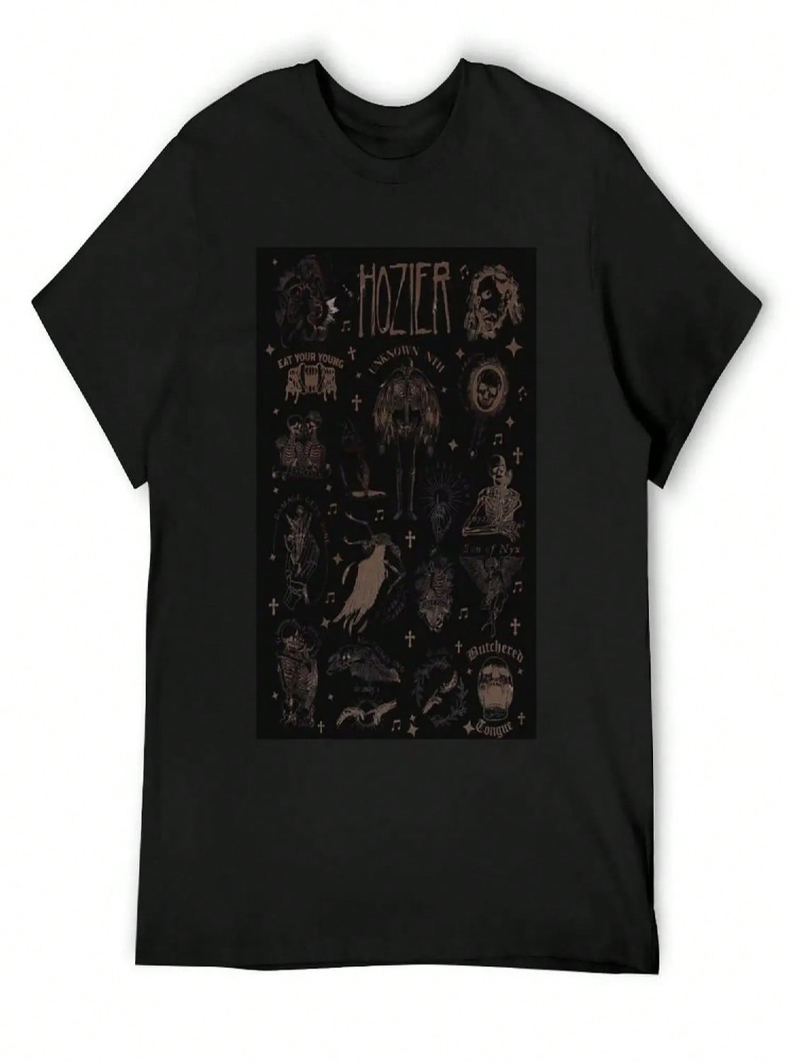 Hozier Vintage T-Shirt Anime T Shirts Designer Shirts Anime Figures Funny Shirt Cotton unisexs Big And Tall T Shirts S разноцветный