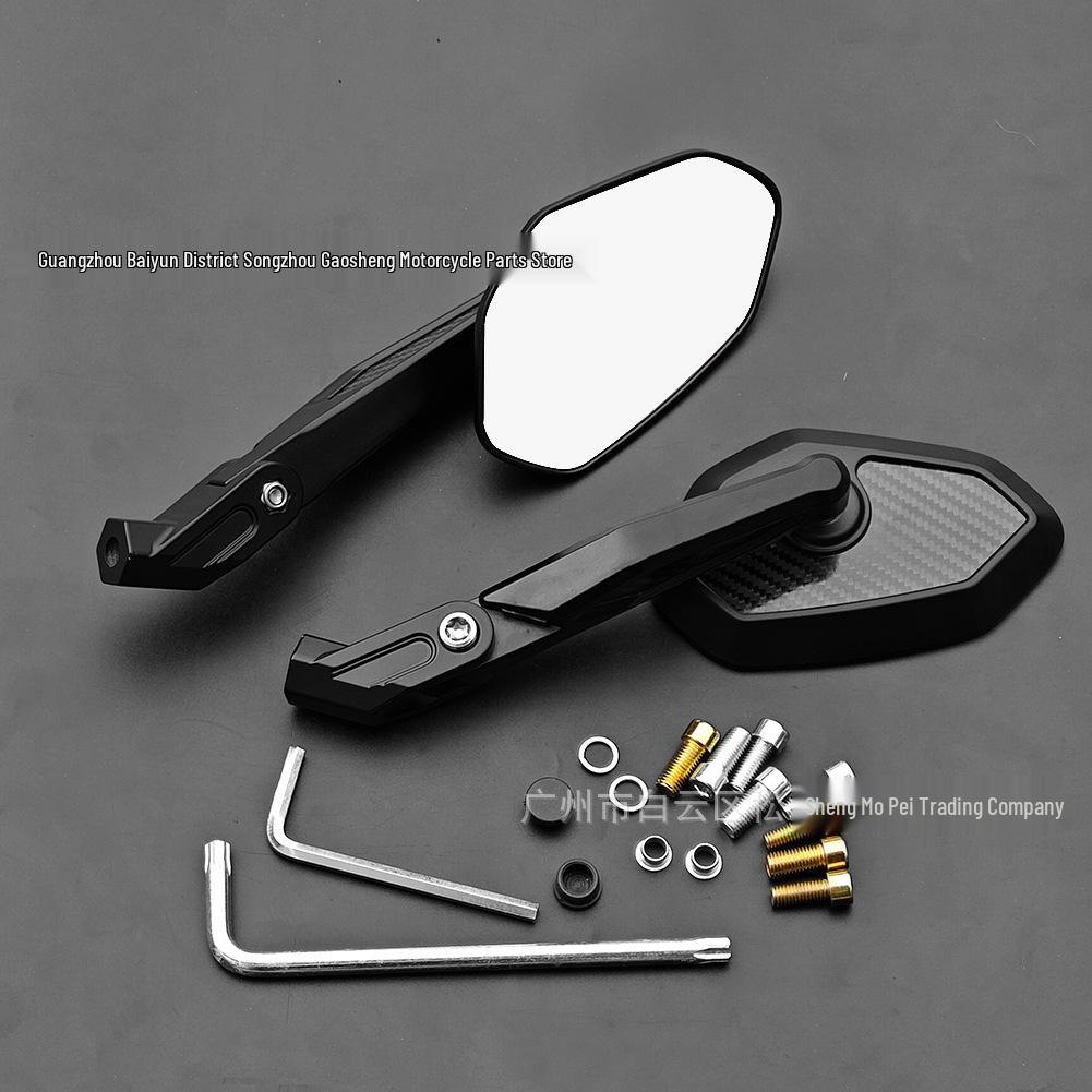 Honda ADV350 NWG150 Motorcycle Folding Reflective Mirrors, Aluminum Alloy & Carbon Fiber
