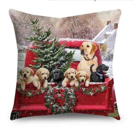 45Cm Christmas Pillowcase Cushion Cover Christmas Decorations For Home Christmas Ornament Gift Happy New Year
