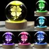 3D Crystal Lights Lamp Glowing Planetary Galaxy Night Light Crystal Ball Night Lights Bedside Light Home Children Birthday Gifts