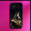 Ancient Egyptian God Anubis Phone Case For Samsung S25,S24,S21,S22,S23,S30,Ultra,S20,Plus,Fe,Lite,Note,10,9,5G Black Cover
