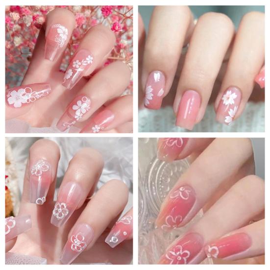 Nail Decoration Good All-Match Paper Art Decal Easy-Peel Fingernail Sticker for Female