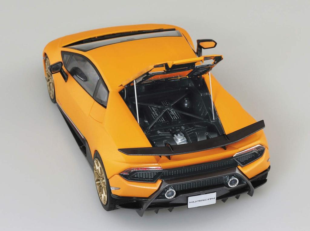 AOSHIMA The Super Car Series 2017 Lamborghini Huracan Performante Plastic Model 1/24 No.13