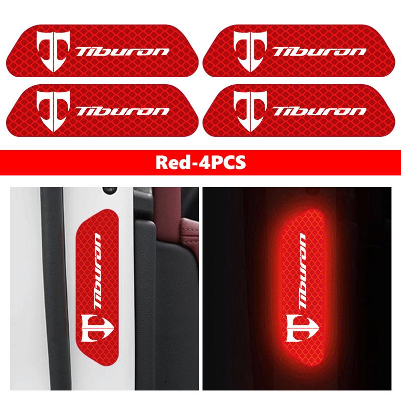 Car Stickers Wheel Eyebrows Reflective Warning Stickers Reflective Strip Accessories For Hyundai i10 i20 i30 i40 ix20 ix35 ix55 TT2
