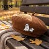 Halloween Kostýmový Doplněk Kreslený Duch Smaltovaná Brož, Strašidelný Kovový Klopový Špendlík, Šperk Svetr Kardigan Kabát Oblek Šátek Dekorace, Muži Ženy Oblečení