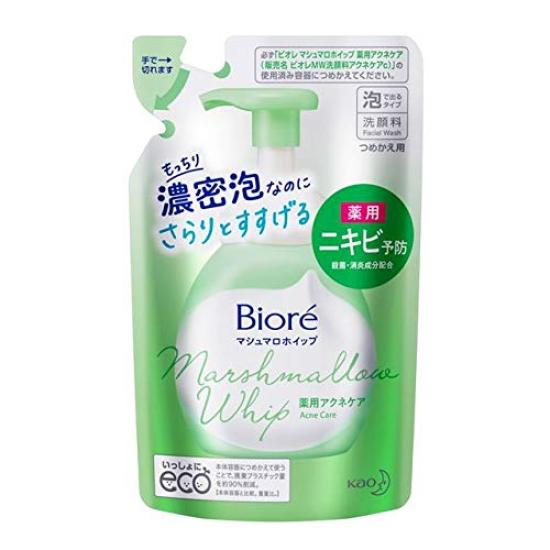 

Biore Marshmallow Whip Acne Care Сменный блок 130 мл [Квази-лекарственное средство] [Набор 3 шт.]
