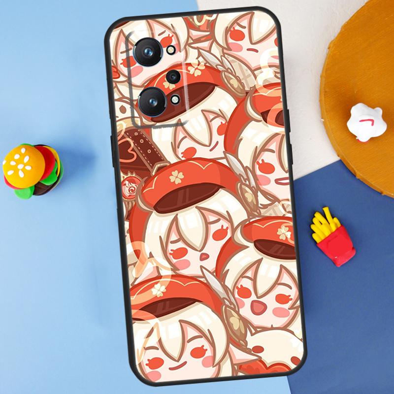 Cute Cartoon Genshin Impact For Realme GT7 Pro GT 6T 6 5 C67 C61 C55 C53 C51 C21Y C25S C75 10 11 12 13 14 Pro Plus Case