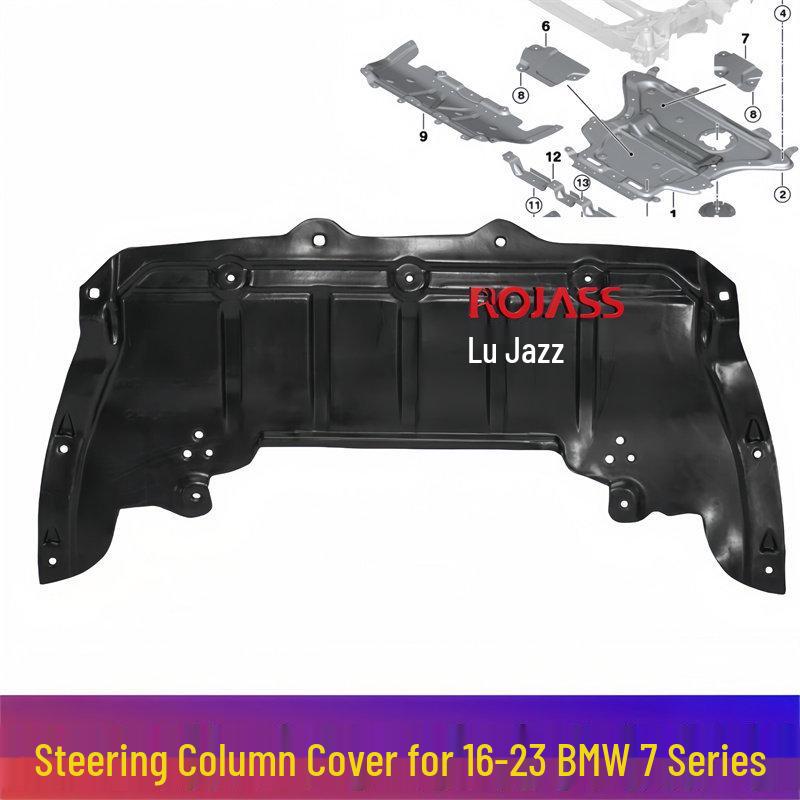 

BMW 5, 6, 7 Series Steering Column Cover/Radiator/Engine G30, G32, G11, G12 Chassis Protection Plate Additional Parts [Consult Customer Service]