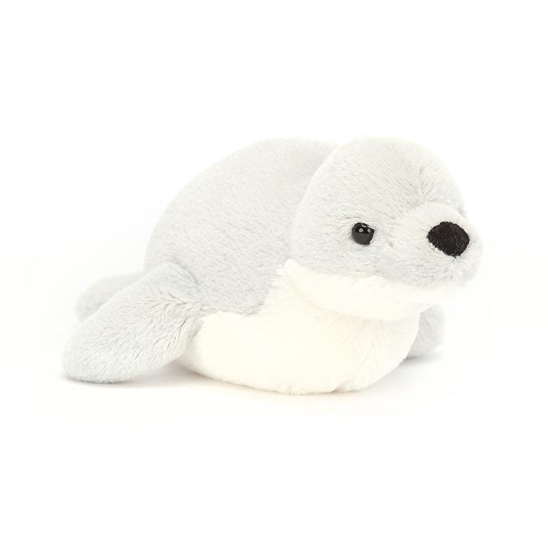 

JELLYCAT Sea Animals Series Skidoodle Seal Pacification Doll Plush Doll 8cm Height