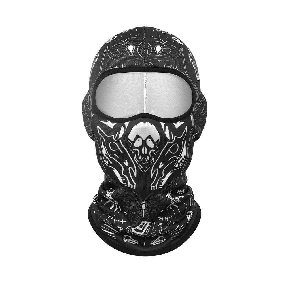 Breathable Cool Balaclava Ice Silk Face Cover Headwear Fashion Full Face Cap Motorcycle Riding