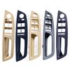 Panoul interior al ușii laterale șoferului mașinii Panou comutator fereastră Cadru Cotieră Mâner Tragere Capac ornament Auto Interior pentru BMW X5 E70 X6