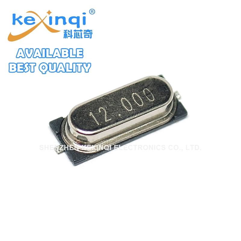 

10 шт. SMD кварцевый генератор 12 м 2 контакта 12 МГц 49 SMD кварцевый пассивный кварцевый генератор
