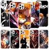 Custodia per Telefono Bleach Kurosaki Ichigo per Apple iPhone 17 Air 16 15 Plus 14 + 13 Mini 12 11 Pro Max 7 8 SE 16Max Copertura Morbida Co