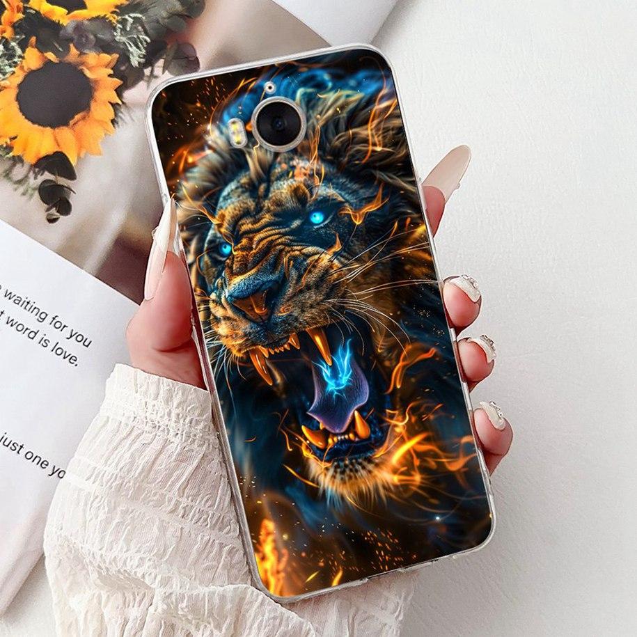 For Huawei Y5 Y6 2017 Case MYA-L23 MYA-L22 MYA-L03 Silicone Cover Luxury Painted Soft Silicone Protector For Huawei Y3 2017 Capa