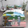 Cartoon Robot Dreams Bedding Sets Comforter Quilt Duvet Cover Pillowcase Kids Adult Home Textile Soft Comfortable