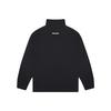 Fear of God Essentials Fleece-Lined Mockneck Sweatshirt Unisex Tops Black FOG-FW20-331
