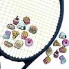Multiple Styles Cartoon Food Rackets Dampeners for Minimizing Impacts Shocked and Enhancing Sport Aesthetic