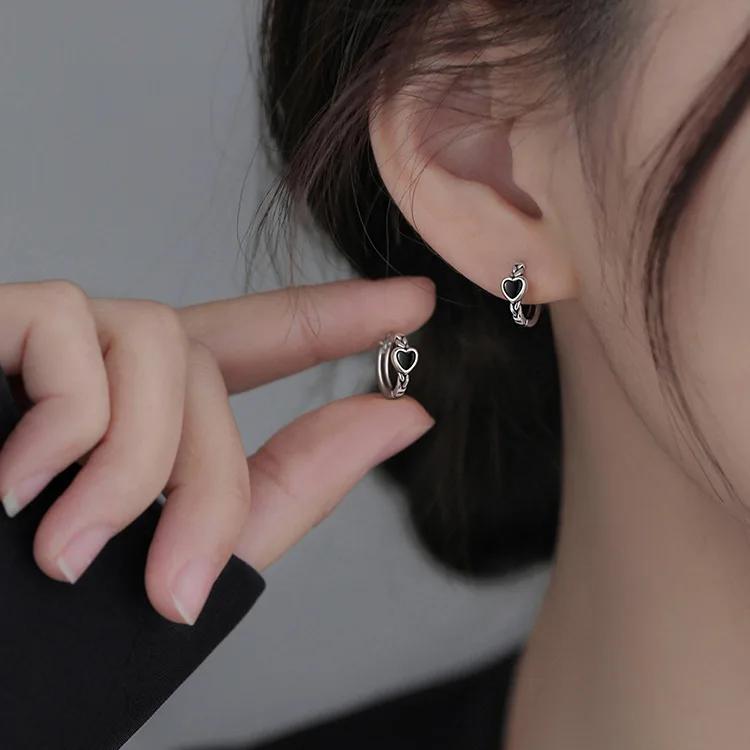 Punk Metal Zircon Ear Cuff Ear Clip for Women No Pierced C Shape Geometric Small Earcuff Ear Wrap Earcuff Clips Jewelry