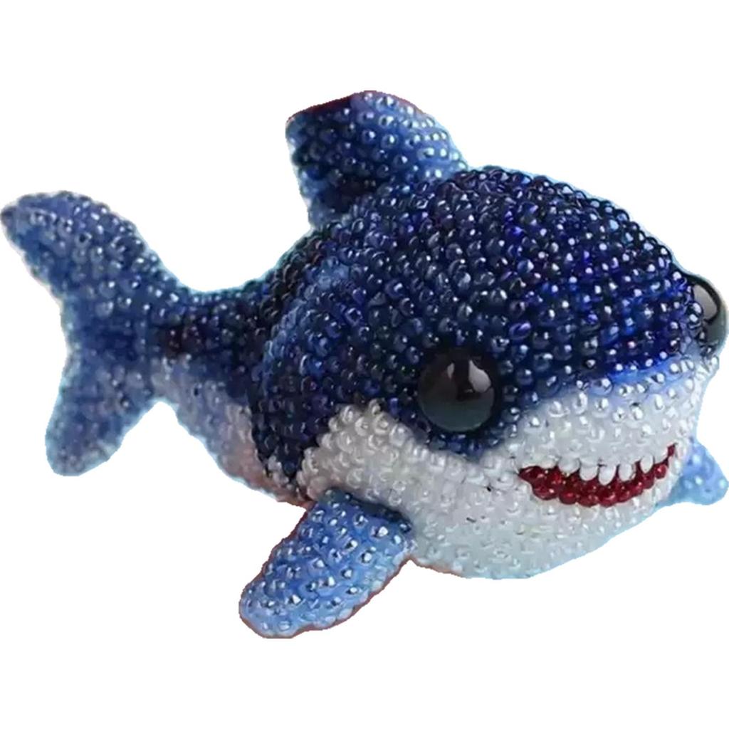 Kreativní sada pro vyšívání korálky Víceúčelová sada pro korálkování na téma oceán DIY Sada Odolná Roztomilá oceánská zvířata Vyšívání pro začátečníky