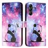 Skórzany portfel z klapką do Samsung Galaxy A17 A07 A56 A36 A26 A16 A06 A55 A35 A25 A15 A05S A05 5G Urocze etui ochronne na telefon